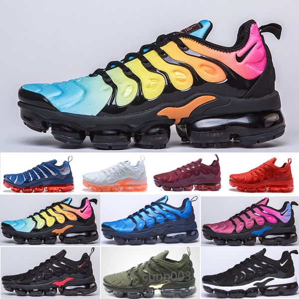 

2019 tn plus running shoes for men women black speed red white anthracite ultra white black 2019 designers sneakers ghty75