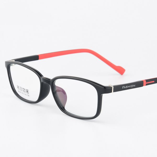

fashion square glasses frame women trending styles brand design optical computer glasses eyewear 2020, Black