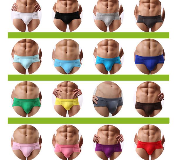 

mens underwears breathable mesh low rise rainbow belt boxer briefs short pants stretch modal underwears, Red;black