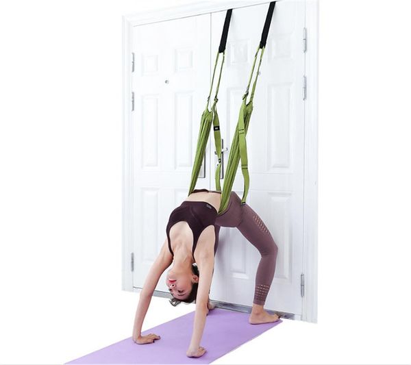 

high-end yoga rope stretch band ballet cheer dance family belt coach door gymnastics pull women exercise 770g