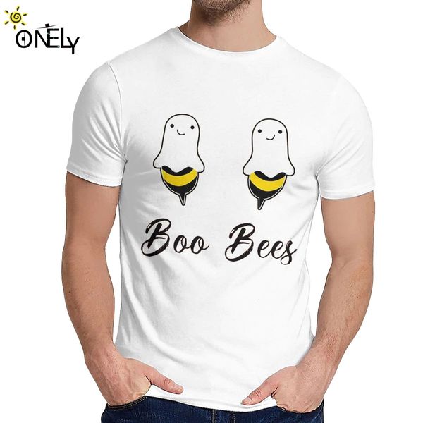 

o-образным вырезом boo пчелы пары let it be halloween t shirt популярные для человек комфортный homme tee shirt оптом