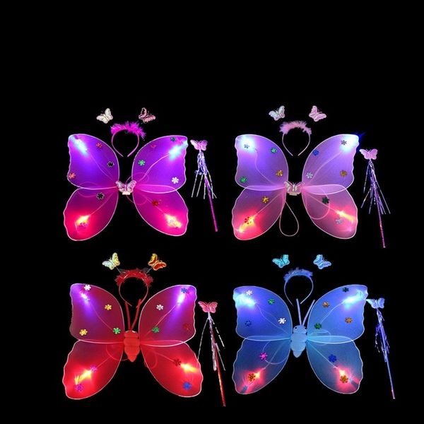 

shining silk stockings luminous wings luminous led angel stockings with lights butterfly children's decorative butterfly wings xgeg7