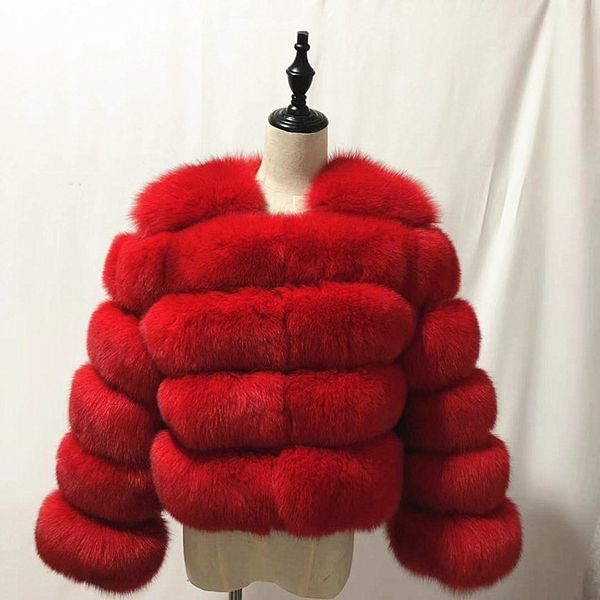 

knitted real fur women's fashion winter warm genuine fur outwear casual/women real coat, Black;brown