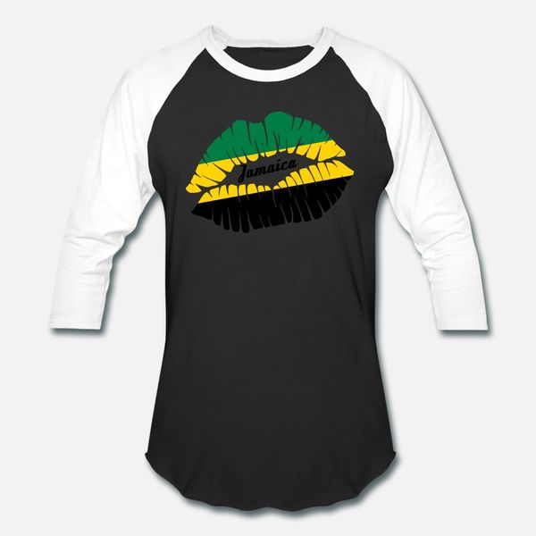 

jamaican lips t shirt men personalized 100% cotton o-neck formal crazy breathable spring letter shirt