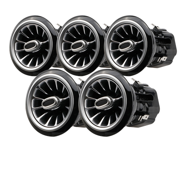 

w205/w213/x253 /w117 led turbine air vent car air condition vent decoration light lamp for a /c /e/ glc/ cla class