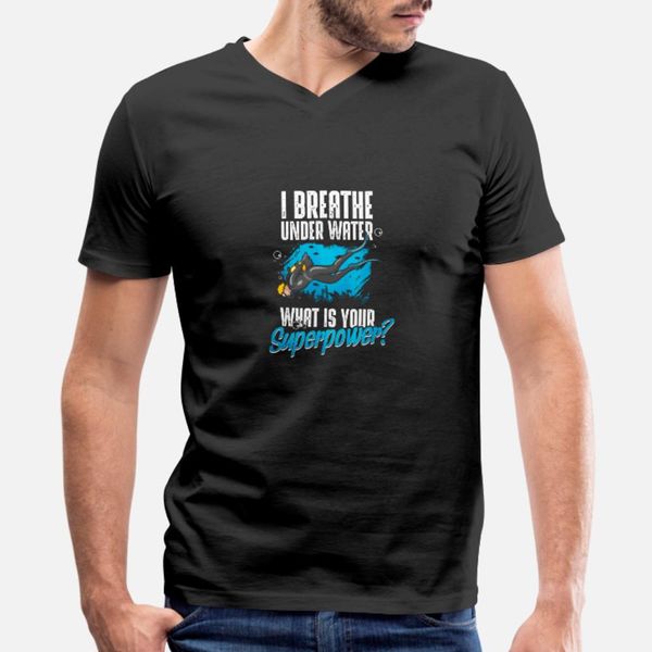 

i breathe under water what is your superpower tshi t shirt men printing tee shirt s-3xl normal crazy basic spring outfit shirt