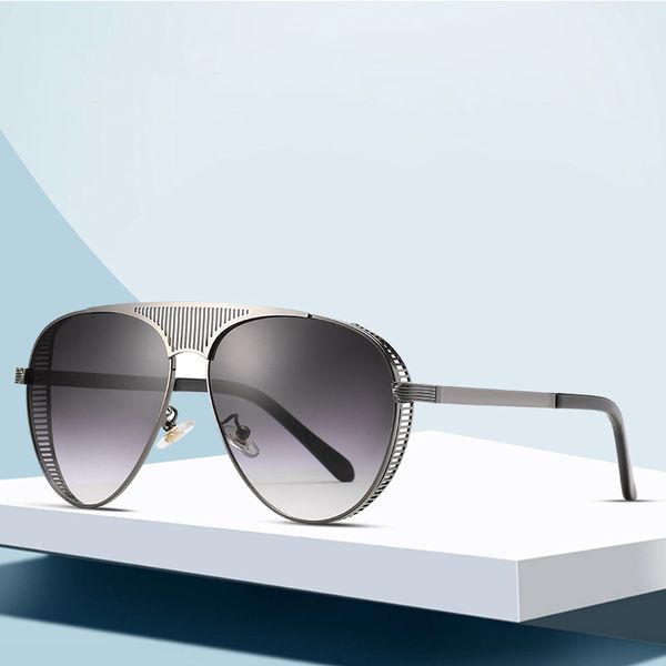 

jackjad 2020 fashion polit style hollow out metal sunglasses men driving vintage brand design sun glasses 58089, White;black