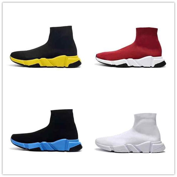 

2019 paris sock shoes casual shoe speed shoes for mentrainer classic sneakers speed trainer sock race runners black shoes men and women shoe