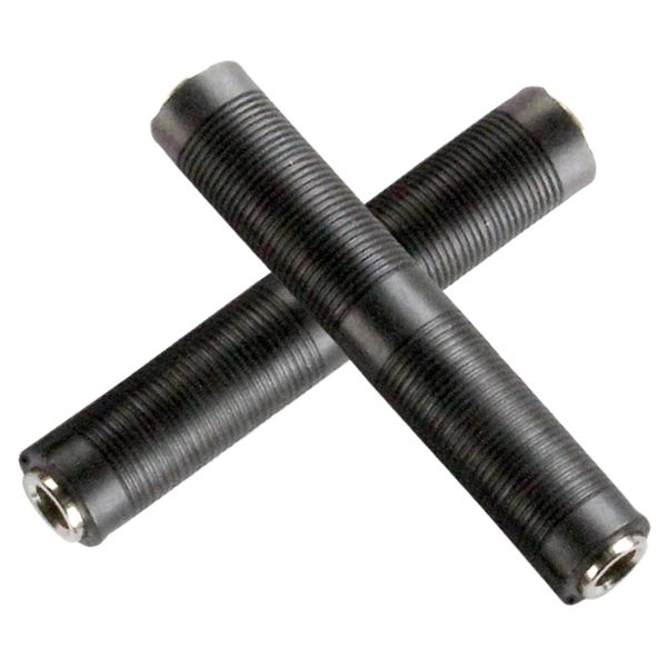 

2 pack 6.35mm mono jack coupler connector female to female for mic microphone