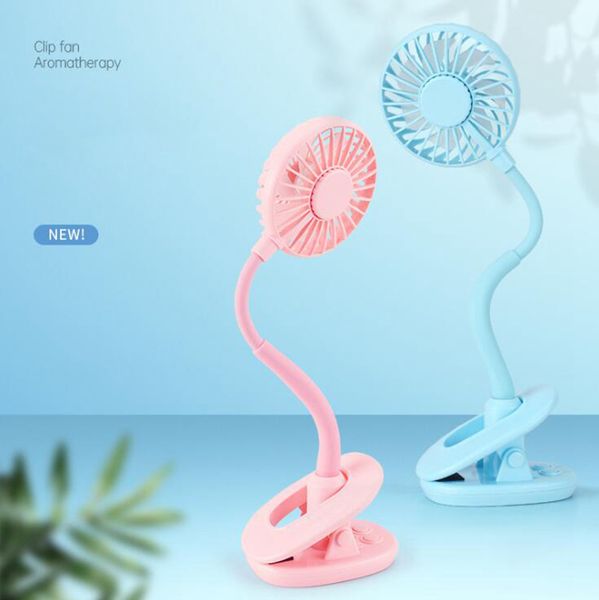 

mini clip fan portable cool rechargeable hand fan led light deskcolorful night light fans party favor ventilador ventilador electrico