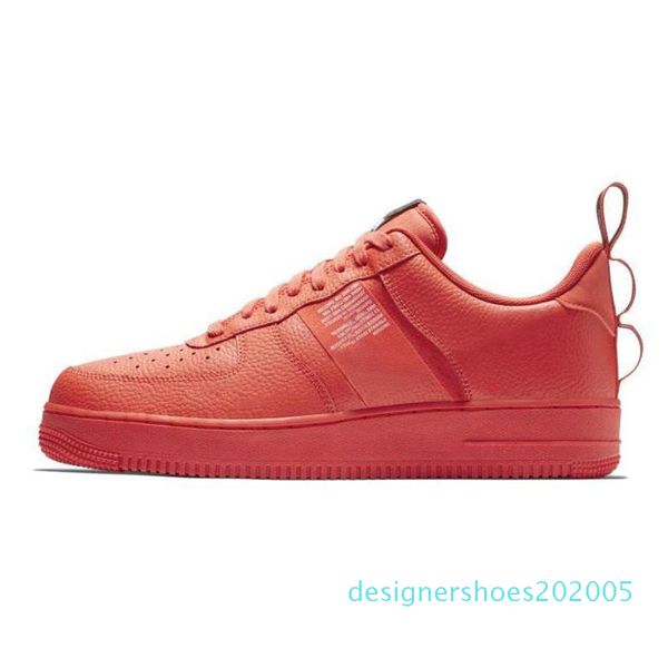 

2019 men 1 utility classic black white women casual shoes red one skateboarding high low cut wheat trainers sports sneakers size 36-45 d05