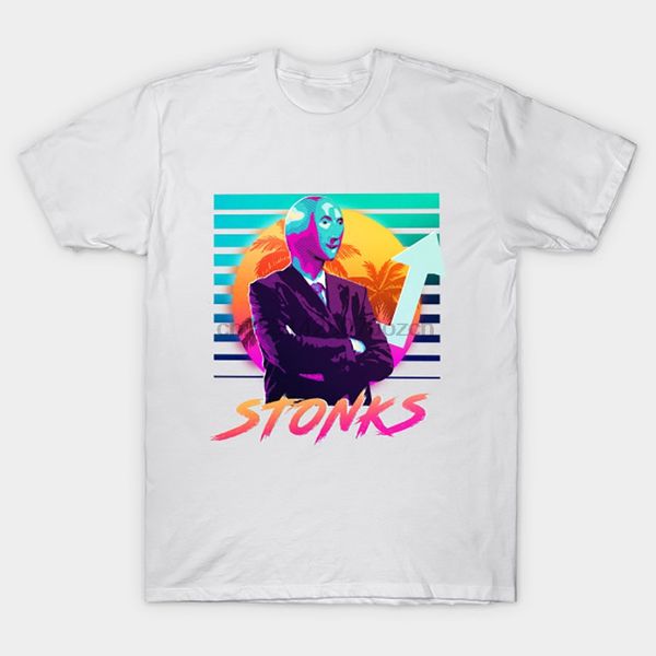 

stonks (dank мемы марочные) v1 t shirt stonks тенниска меня и мальчиков stonks мем synthwave меня и мальчики мем промозглой мемы