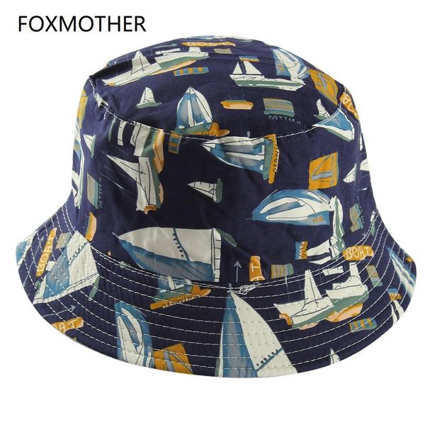 

women fisherman new bucket fashion hats mens white reversible sailboat navy foxmother caps iuwsr beidiensport, Black;white