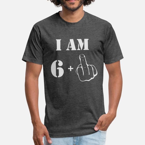 

7th birthday 6 + 1 made in 2010 t shirt men custom cotton o-neck novelty cute fashion spring letters shirt