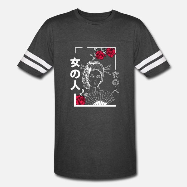 

aesthetic japanese art geisha with rose t shirt men graphic tee shirt s-xxxl slim graphic breathable spring kawaii shirt