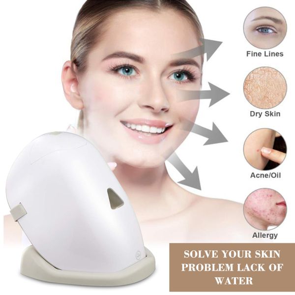 

facial steamermask with temperature control full package design deep moisturizing cleaning pore dredging moisturizing skin