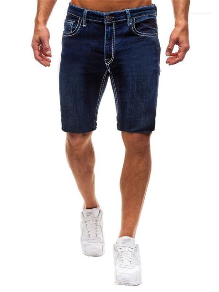 

color jeans short pants black blue fashion style homme clothing casual apparel mens summer designer solid