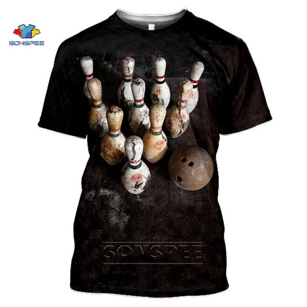 

popular sports bowling 3d style 3d print shirts hentai graphic comics men clothing