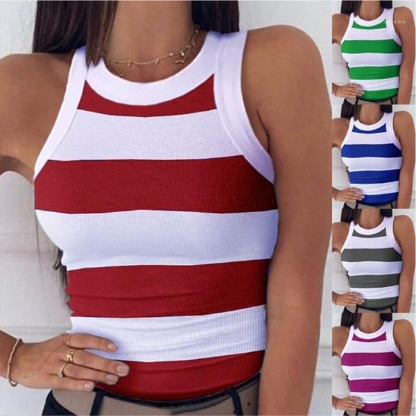 

tank fashion striped panelled natural color tank skinny tank womens clothes summer womens, White