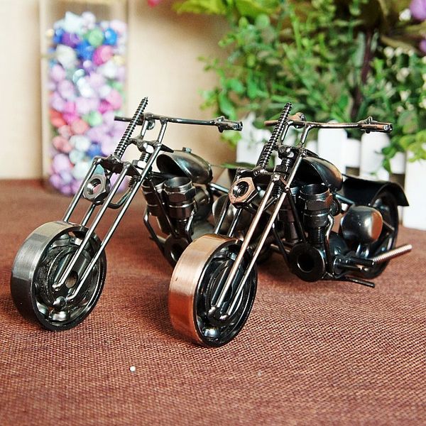 

metal motorcycle model collection exquisite home decorations personalized office ornaments gifts