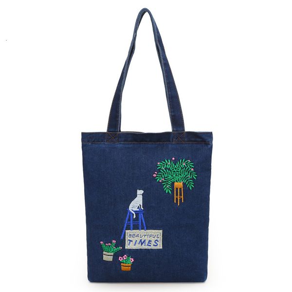 

fashion handbags women bag designer ladies hand bags big purses jeans bagtote denim shoulder crossbody sac-in shoulder bags