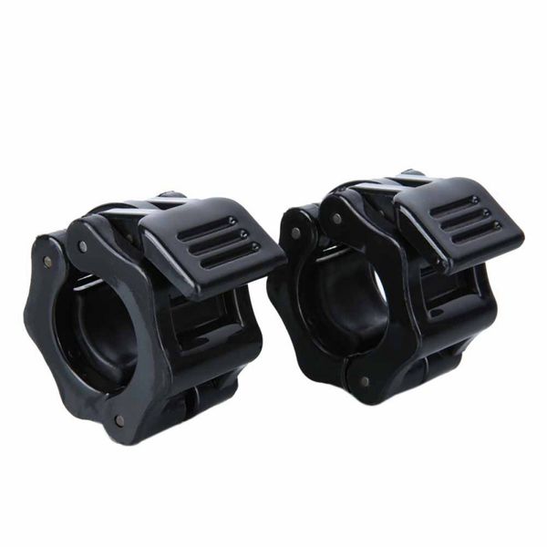 

1pair 25mm exercise weight collar gym fitness clamps lock dumbbell spring collars weightlifting tools barbell attachment