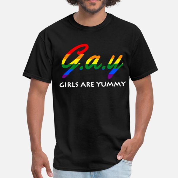 

gay pride лесбиянка гей женщина девушка yummy gay pr тенниска мужчина создать 100% хлопок размер евро s-3xl фотография graphic аутентичные л