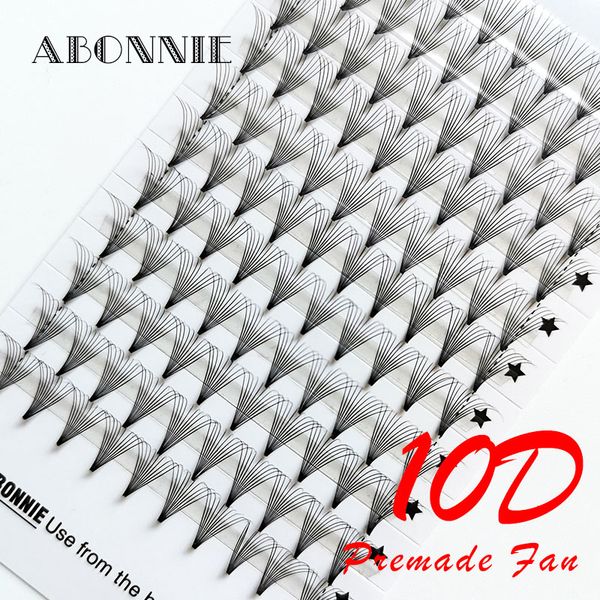 

abonnie 10d premade fan volume fans volume eyelash extensions premade lash extension faux mink middle glue