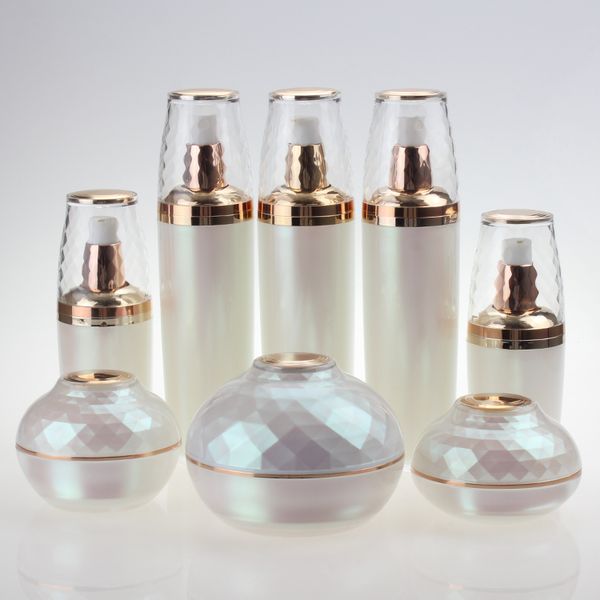 

storage bottles & jars light pink acrylic skincare bottle 30ml lotion/spray pump