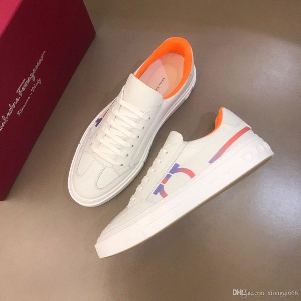 

fashion stitching men's casual sneakers, luxury designer high-quality wild casual shoesad, Red;white