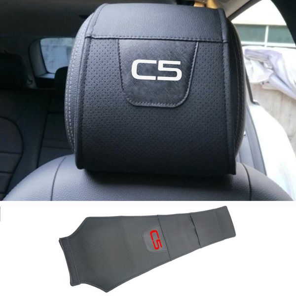 

для c5 подголовник protector чехол кожа pu автомобилей styling