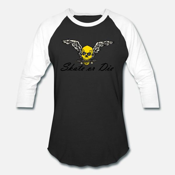 

skate or die skull t shirt men designing short sleeve plus size 3xl outfit loose breathable spring formal shirt
