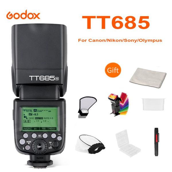 

godox685685c685n685s685f685 hss 2.4g gn60 camera flash speedlite for fuji camera