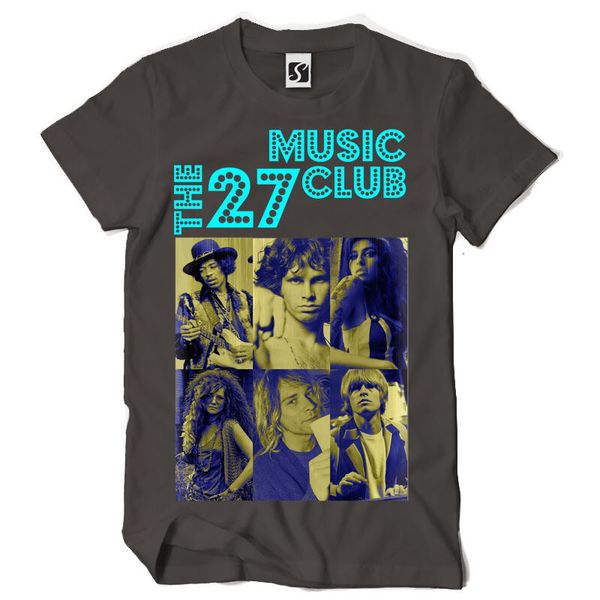 

exclusive and unique men's t-shirt - the music 27 club (sb173
