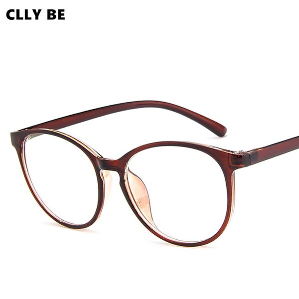 

vintage optical glasses frame women men myopia round oversized eyeglasses frames spectacles clear lenses student eyewear frame, Black