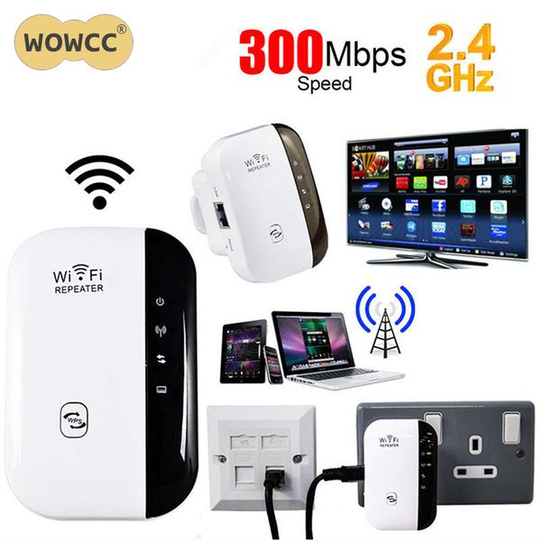 

wowcc wifi blast wireless wi-fi range extender 300mbps wifiblast