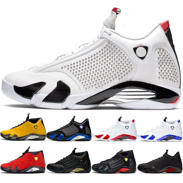 

jumpman 14 men basketball shoes 14s mens trainers candy cane sup black white hyper royal mens sports shoes sneakers size 40-47