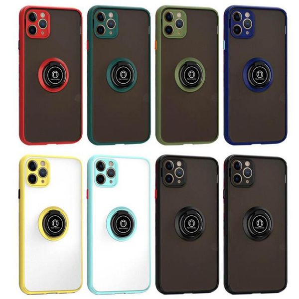 

luxury mobile phone case with ring bracket for iphone11 pro 7 8 plus xr xs max