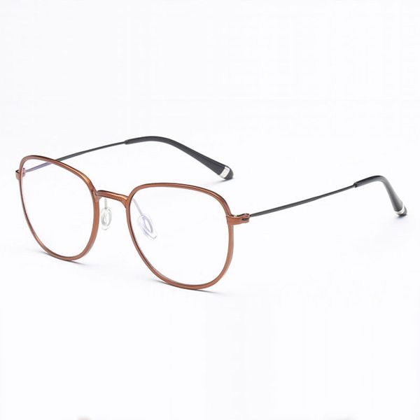 

806 optical eyeglasses frame for men and women eyewear prescription glasses full rim spectacles alloy frame eyeglasses, Black