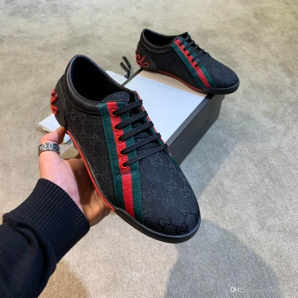 

2020luxury designer, fashionable men's low-shoes, comfortable and breathable, quality assuranceaa, Red;white