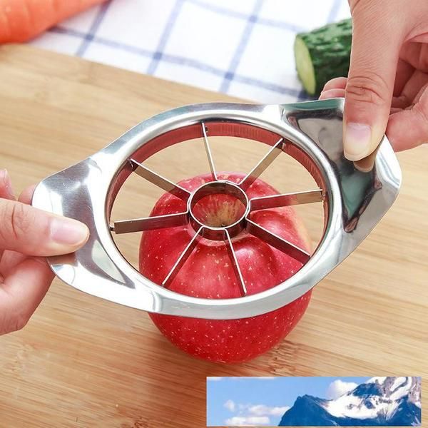 Cortador de aço inoxidável Slicer Corters Easy Cut Dispositivo Multi Função Acessórios de Cozinha Ferramenta De Frutas Venda Quente 2 7RR F