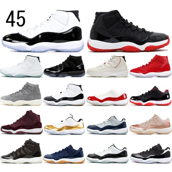 

2020 jumpman 11s mens basketball shoes carolina bred heiress cap and gown gamma blue women men trainers outdoor sports sneakers 36-46