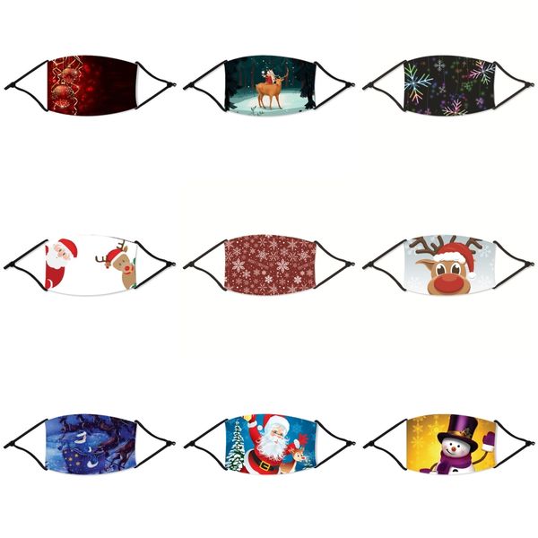 

filter face christmas mask cycling anti smog breathe mouth swomen christmas masks 10fd h1#19433, Black