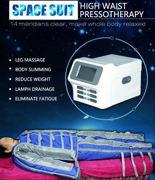 

2020 pressotherapy machine lymphatic drainage massage equipment fat loss fat reduction body slimming 24pcs air pressure pressotherapy