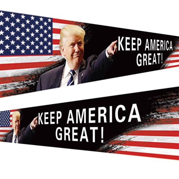 

US Stock Keep America Great Flag 296x48cm Trump 2020 Presidential Election Banner Trump Campaign Flag DHL Shipping