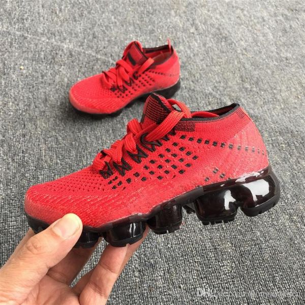 

2018 new ale true shock kids running shoes fashion children casual slip-on sports shoes size 28-35, Black