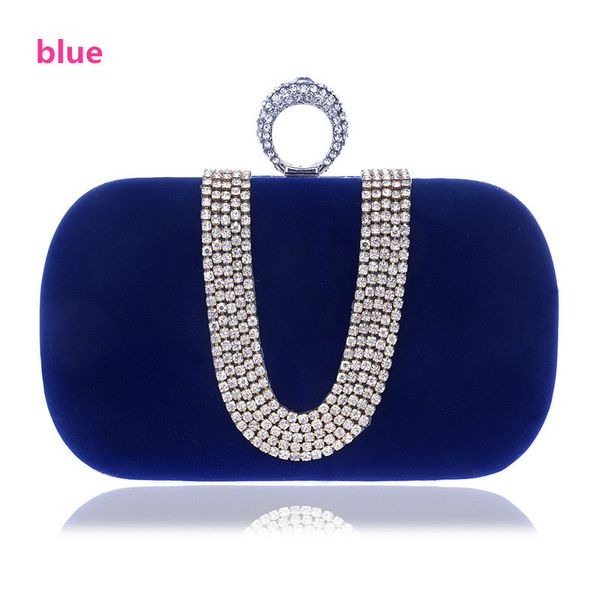 

fashion shoulder shape bags lady clutch date chain evening purse mini crystal dress u for nightclub party diamonds wedding metal javll, Red;black