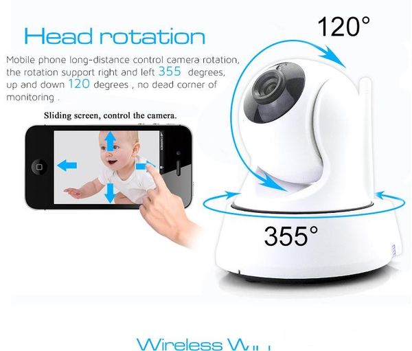 

hd home security wifi baby monitor 720p ip camera night vision surveillance network indoor baby cameras
