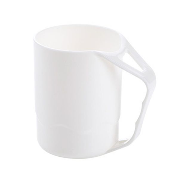 

toothbrush cup tooth mug aslant draining with handle nordic style bathroom