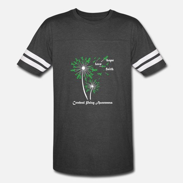 

cerebral palsy awareness support t shirt men loose short sleeve size s-3xl pattern loose comfortable spring autumn standard